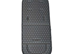 ΚΑΛΥΜΜΑ ΚΑΡΟΤΣΙΟΥ POLKA DOT DARK GREY 208-186 BEBE STARS