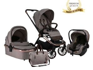 ΠΟΛΥΚΑΡΟΤΣΙ JEWEL 3 ΙΝ 1 MARBLE BEIGE BEBE STARS