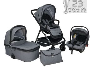 ΠΟΛΥΚΑΡΟΤΣΙ NAMMAS 3 IN 1 GREY BEBE STARS