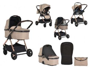 ΣΥΣΤΗΜΑ ΜΕΤΑΦΟΡΑΣ EMPIRE 3 IN 1 BEIGE CANGAROO