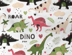 Πάνα Χασέ (80×80) Dimcol Dinosaur 518 Multi Colour